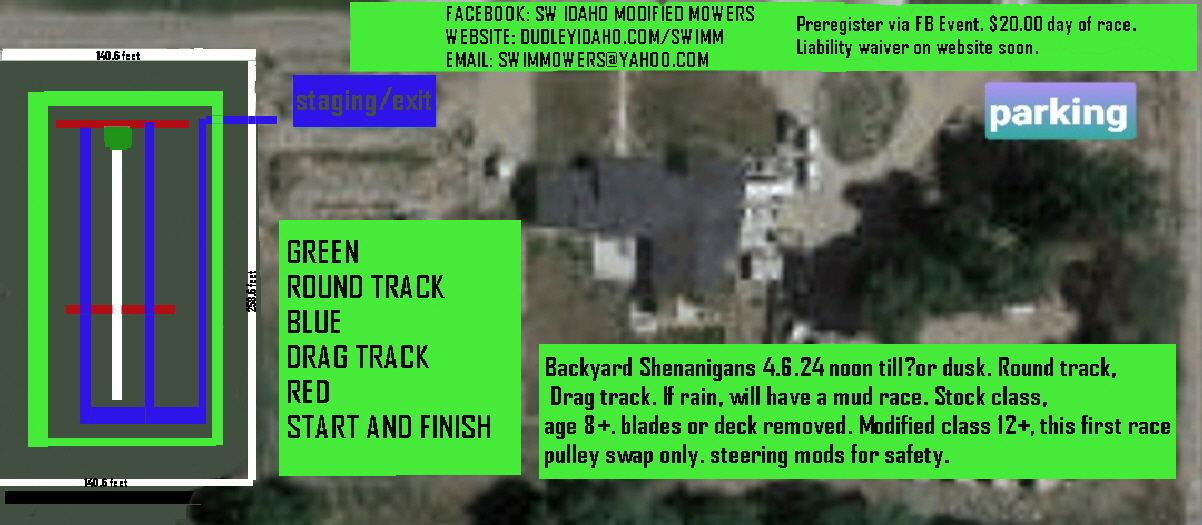 ROUND DRAG TRACK W SPECS